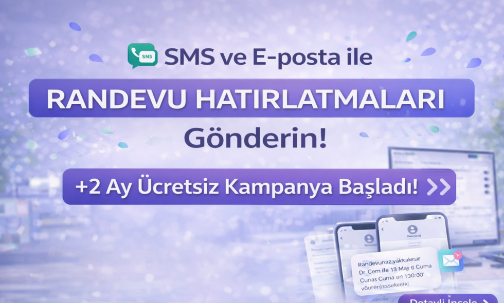 E-Klinik Randevu Sistemi Nedir? Kimler İçin Uygun? (2026 Güncel Rehber)E-Klinik randevu yönetim sistemi; hastane, klinik ve muayenehaneler için online randevu, hasta yönetimi ve otomatik hatırlatma çözümleri sunar. Tüm detaylar burada!E-Klinik Randevu Sistemi Nedir?Sağlık sektöründe dijitalleşme artık bir tercih değil, zorunluluk haline geldi. E-Klinik Randevu Yönetim Sistemi; sağlık kuruluşlarının randevu süreçlerini, hasta yönetimini ve operasyonel işleyişini tek panel üzerinden yönetmesini sağlayan modern bir yazılımdır.